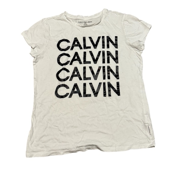 Calvin Klein Logo Tshirt - Picture 1 of 3